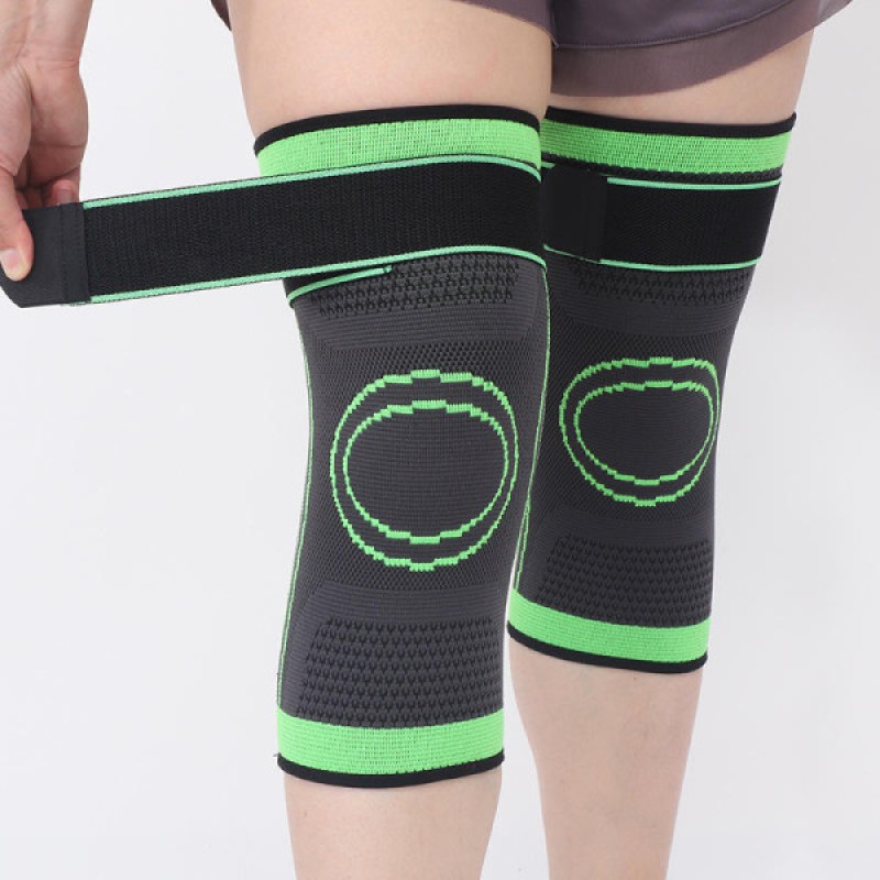 Light and Dark Green (২ পায়ের ২ পিস ) Knee Pain Reducer Knee pad
