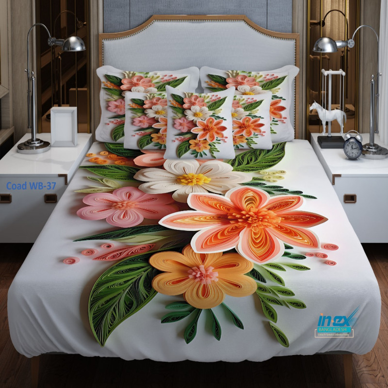 3D Bedsheet ( Coad WB-37) (Duplicated)