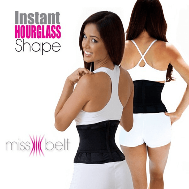 Miss Belt Big সাইজ 39- 50 ইঞ্চি মেধ পর্যন্ত Double Part Neoprene Fabric