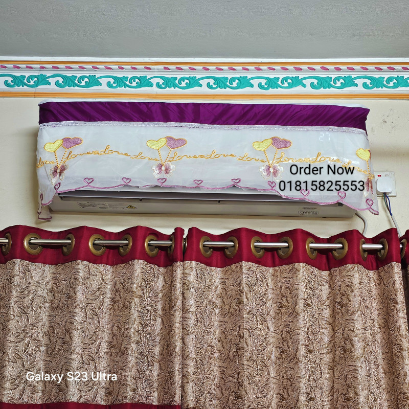 2 Ton Ac Cover ( Love Design)