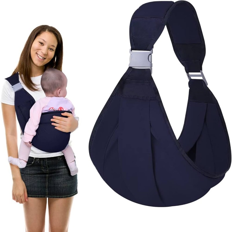 Baby Sling Carrier Bag _Navy Blue Design