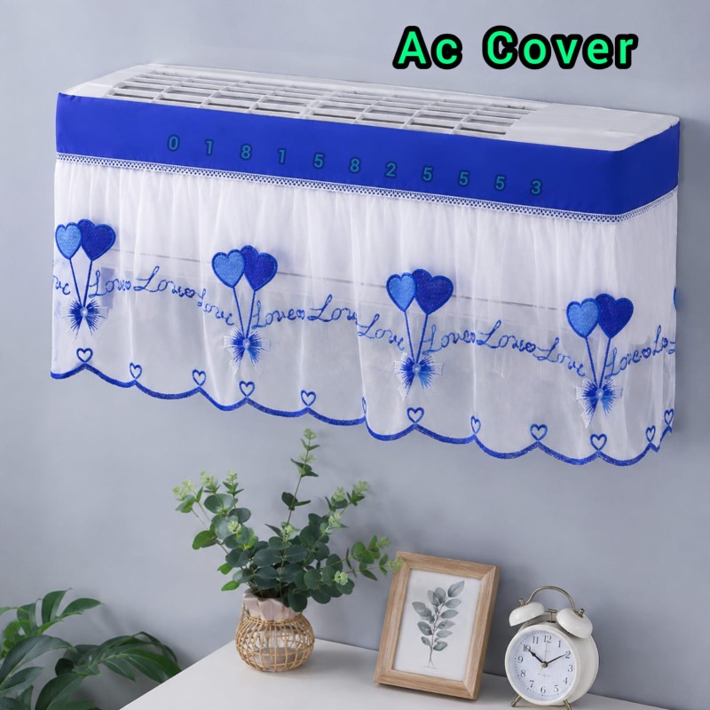 Royel Blue Love  Premium Ac Cover