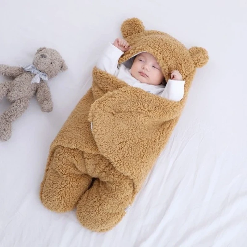 Brown_ Color Baby Blanket