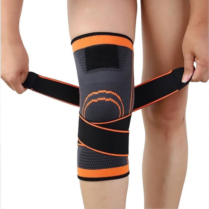 Dark Orange Colour_ Knee Pad